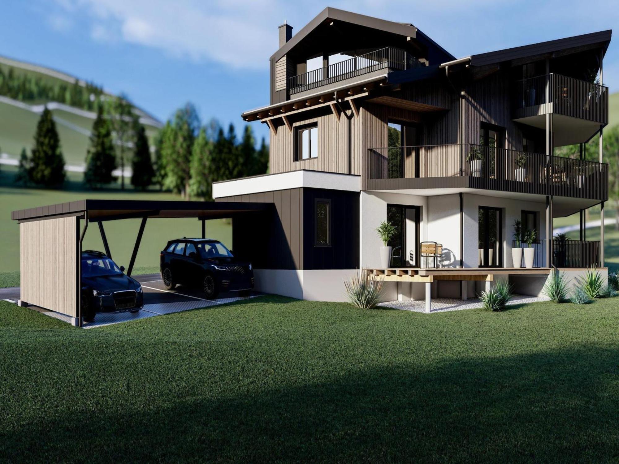 Bergzeit Flat Saalbach Directly On The Ski Piste Екстериор снимка