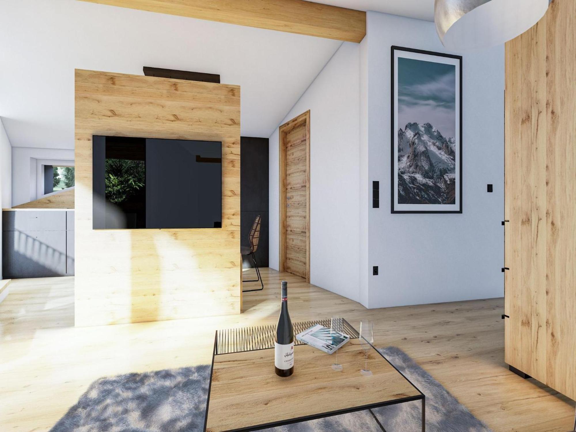 Bergzeit Flat Saalbach Directly On The Ski Piste Екстериор снимка